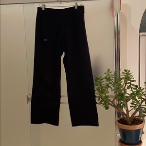 Black under armor sweat pants